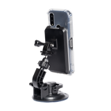 Roxon Shown with Kyocera Ultra & clear case with suction cup mount and
