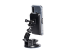 Suction cup mount for Kyocera smartphone with universal connector
